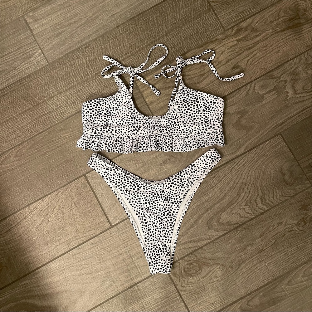 Shein Tie Strap Bikini